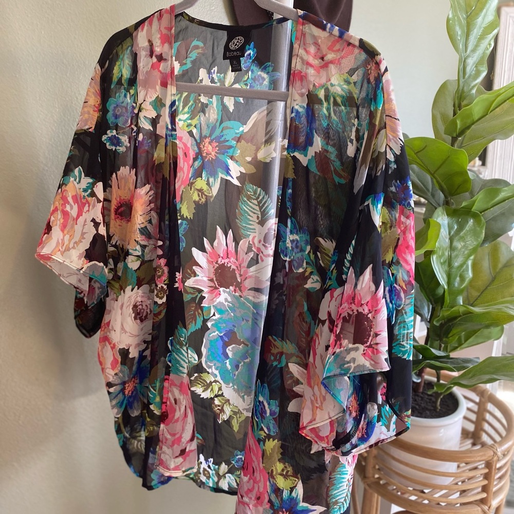 Floral Kimono XL ✨
